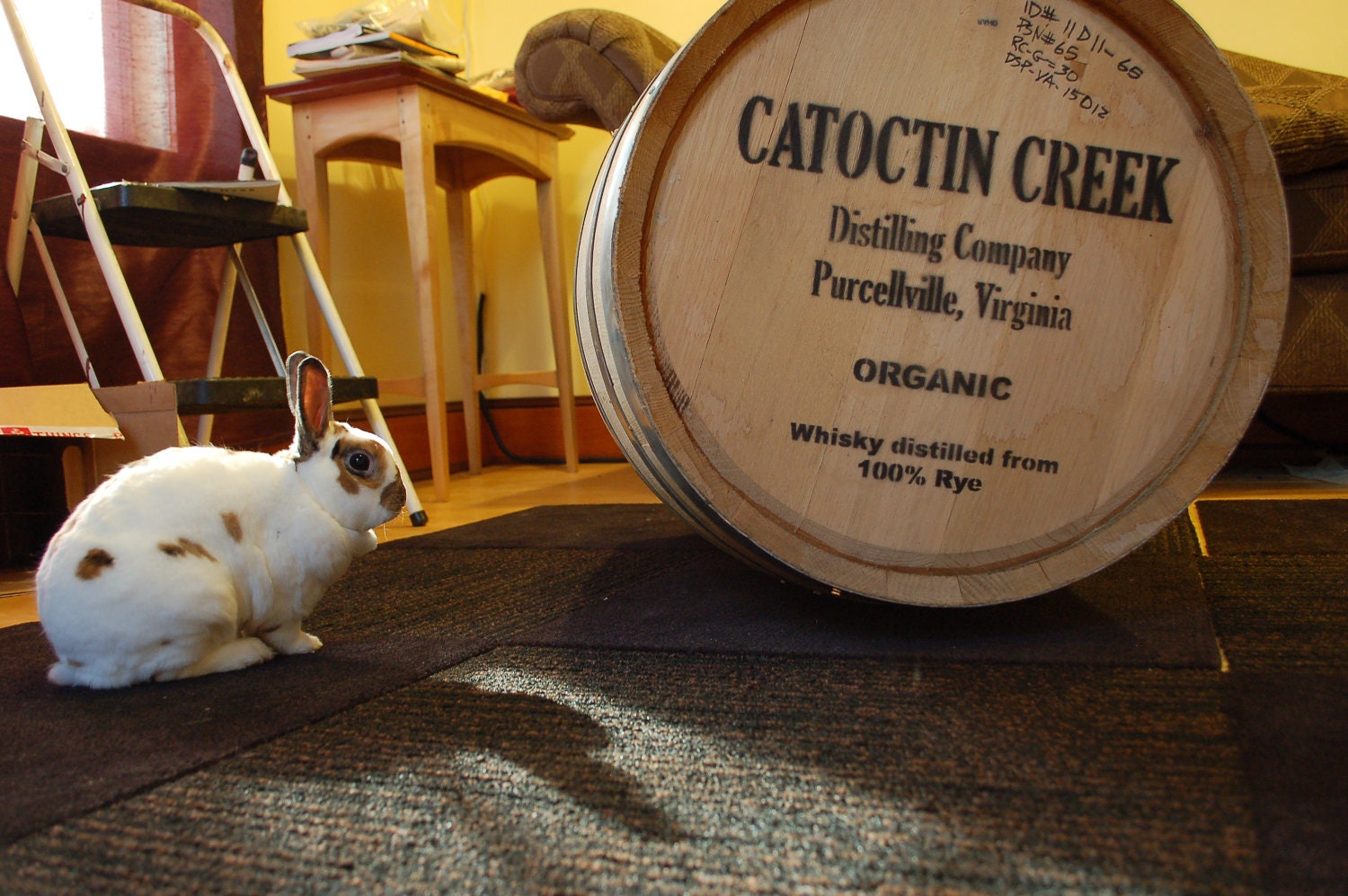 Used Whiskey Maple Syrup Barrel