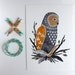 Owl Illustration Art - Watercolor Painting - Archival Print 8x10- Little Owl Manu by Marisa Redondo