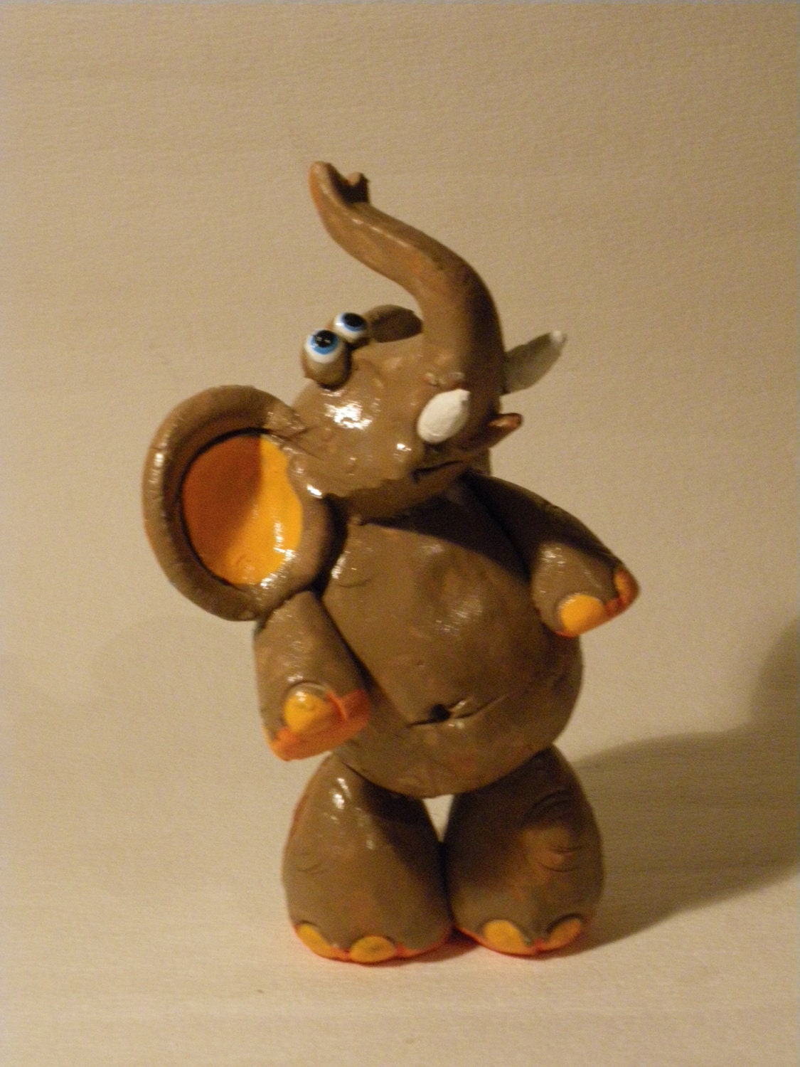 Cartoon Clay Sculpture