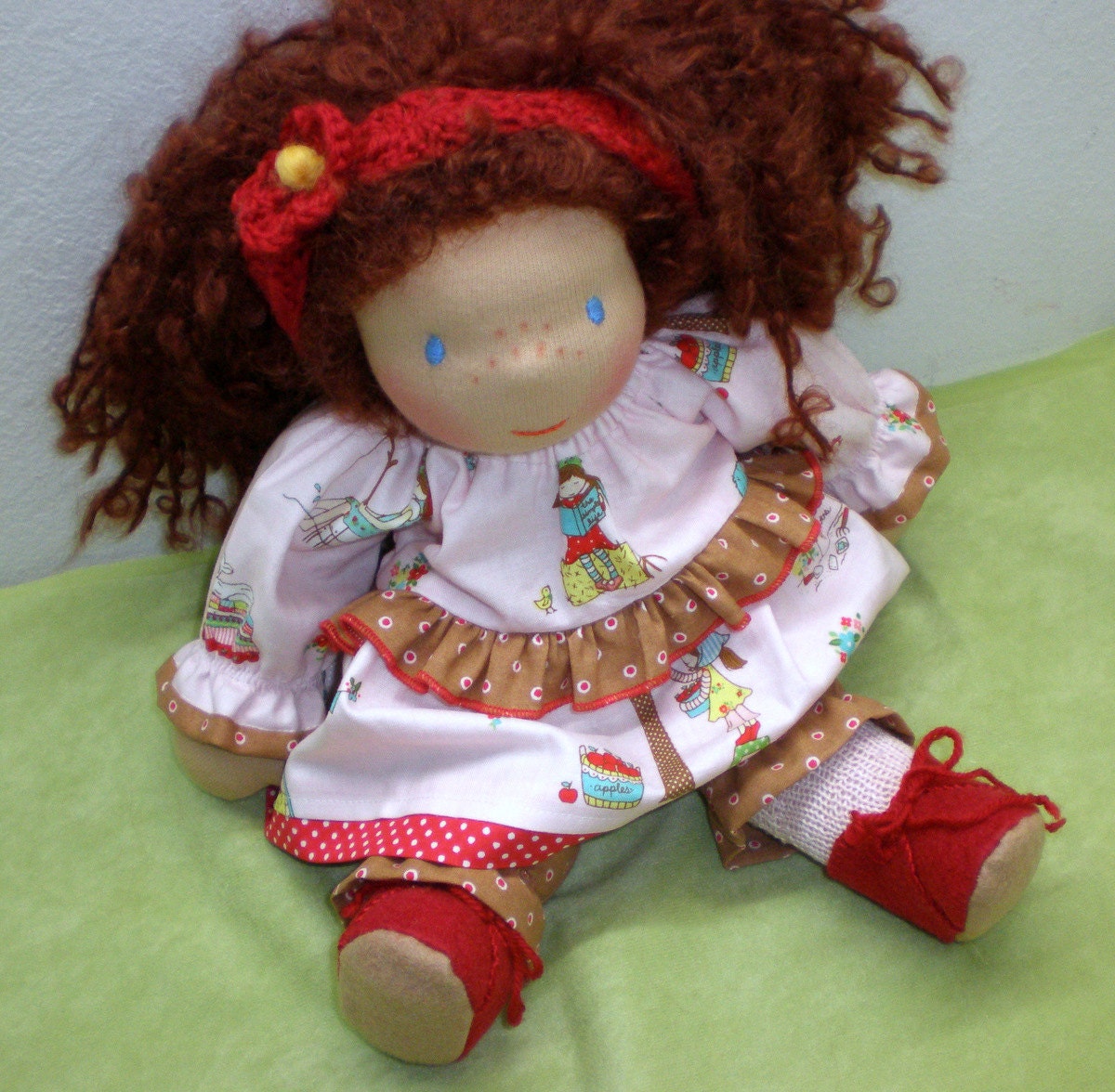 Reserve for Kori  Waldorf inspired Doll -12"