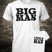 Father and Son Shirt Set Big Man Little Man S M L XL 6 Months 12 Months 18 Months 24 Months