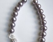 The Madison necklace.  Large pearl statement necklace.