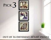 3 Lego Star Wars Stormtrooper Takes NYC 8x8 Poster Prints