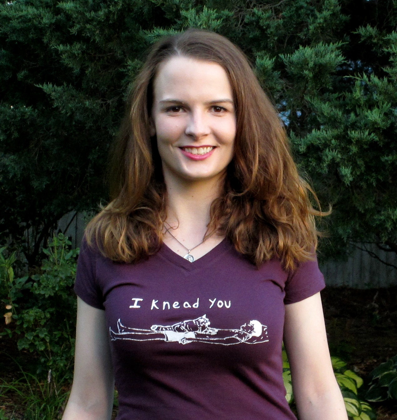 Custom Color, Cat Lovers Screenprinted Shirt - I Knead You - Gift for Pet Lovers