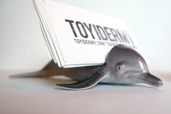 Dolphin Business Card Holder