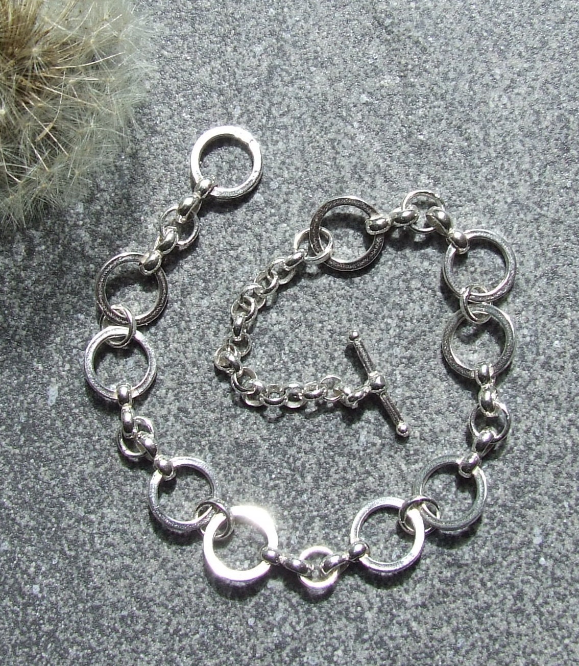 Chained - link bracelet