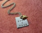 Love You More Necklace