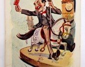 1908 Creepy Carnival post card