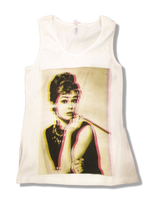 Audrey Hepburn 035 Tank Top - S-XXL Sizes Available