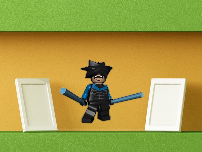 Lego Nightwing Decals