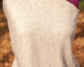 Gold and Cream Woven Rayon Fabric - Retro