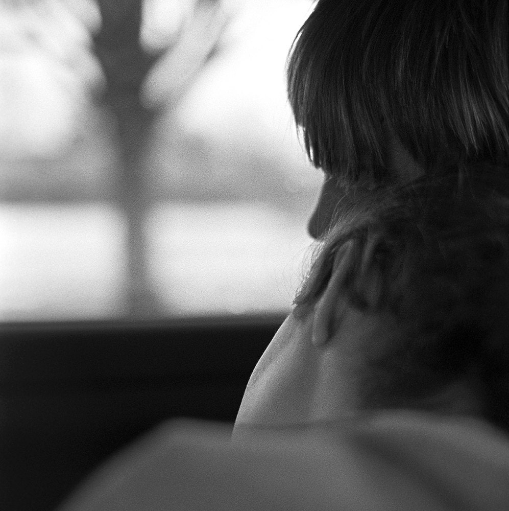 Black & White Fine Art Film Photography // Home Décor // Winter Together // 11x14 Giclée Print