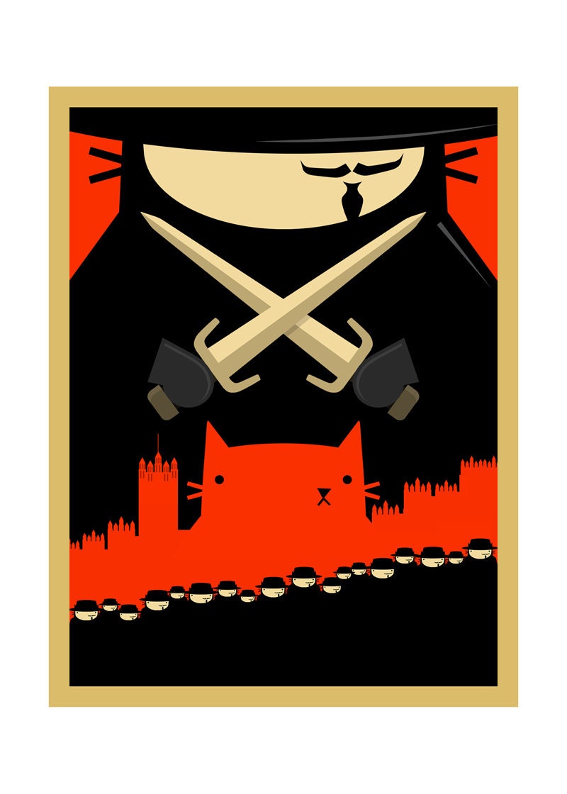 MovieCat - V for Vendetta - 5 x 7