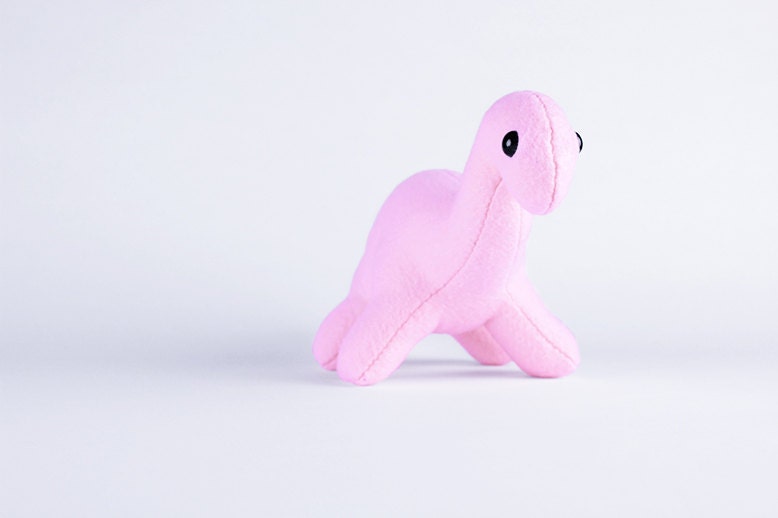 pink dinosaur teddy