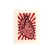 Anatomical Heart Linocut Art Print