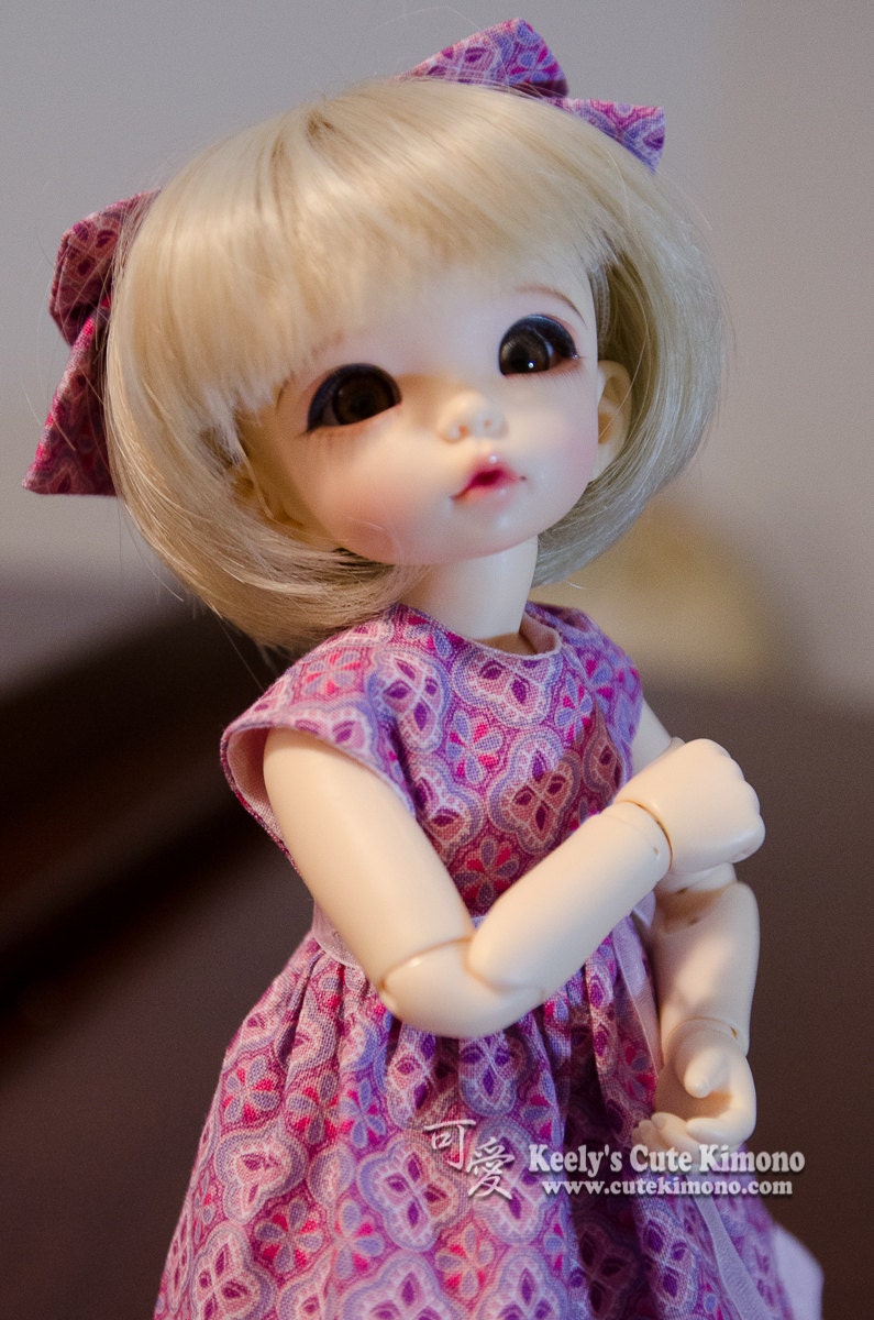Pastel Medallion Simple Dress for Fairyland LittleFee and SOOM Yo-SD