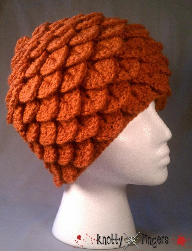 Crochet Vintage Style Petal Cloche - Pumpkin - Ready to Ship
