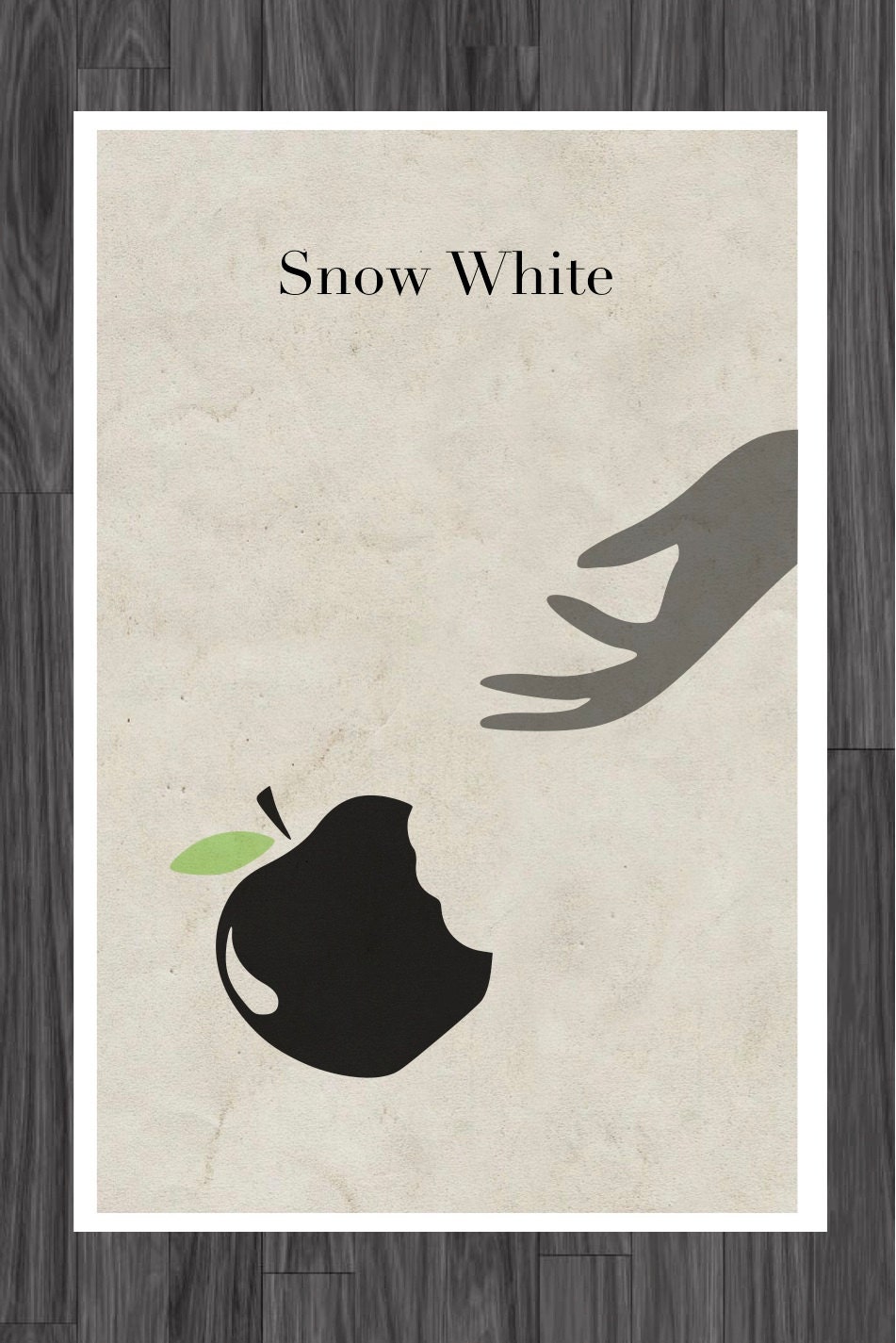 Snow White Fairy Tale Poster Art 11x17
