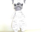 Mon Cher Pug (signature edition) pug dolls ( white, grey, black, charcoal)