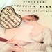 Elizabeth Bennet and Mr Darcy Pride and Prejudice Heart Shaped Adjustable Book Page Ring