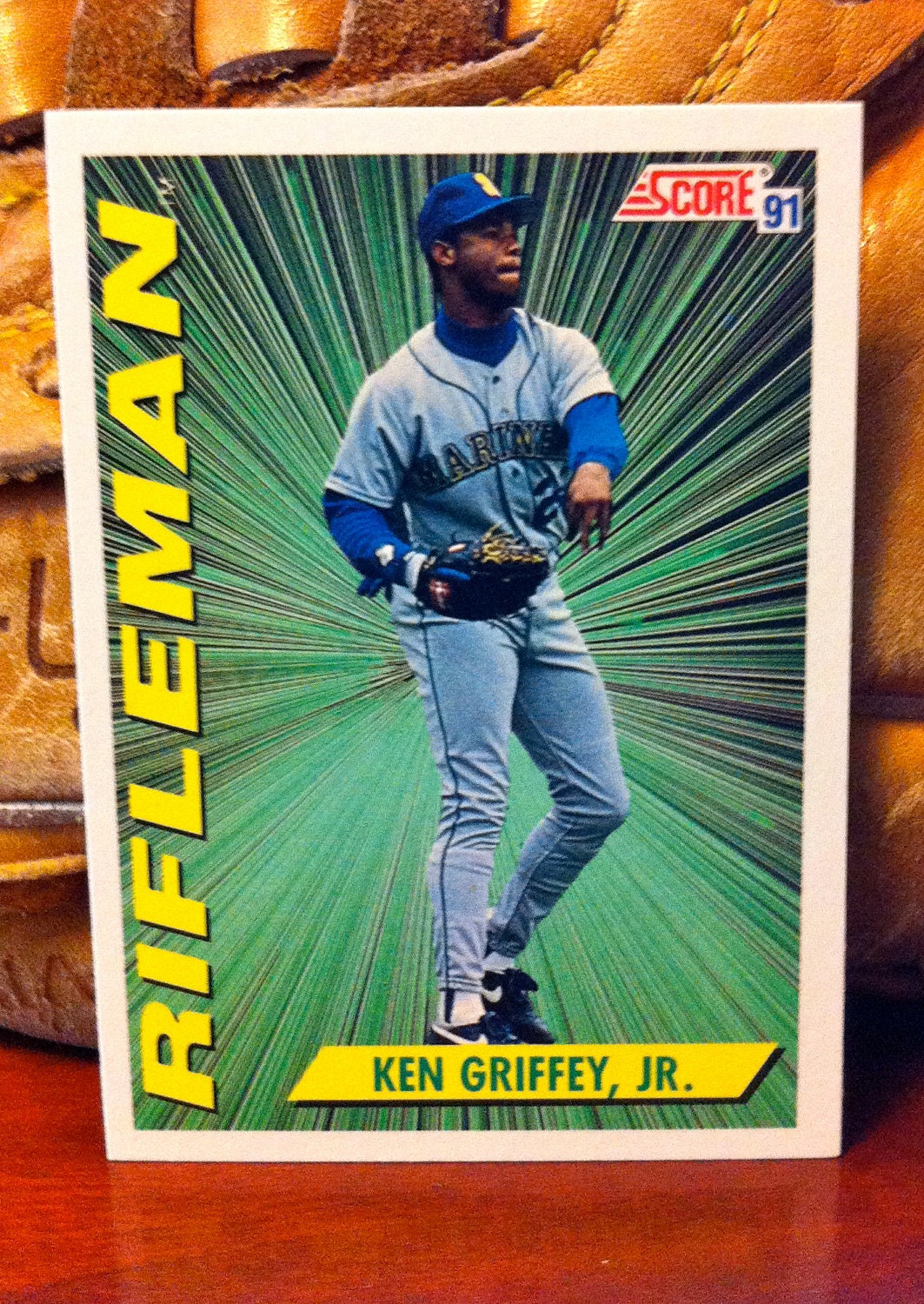 Ken Griffey Jr. - 1991 - Baseball Card - Donruss - Seattle Mariners
