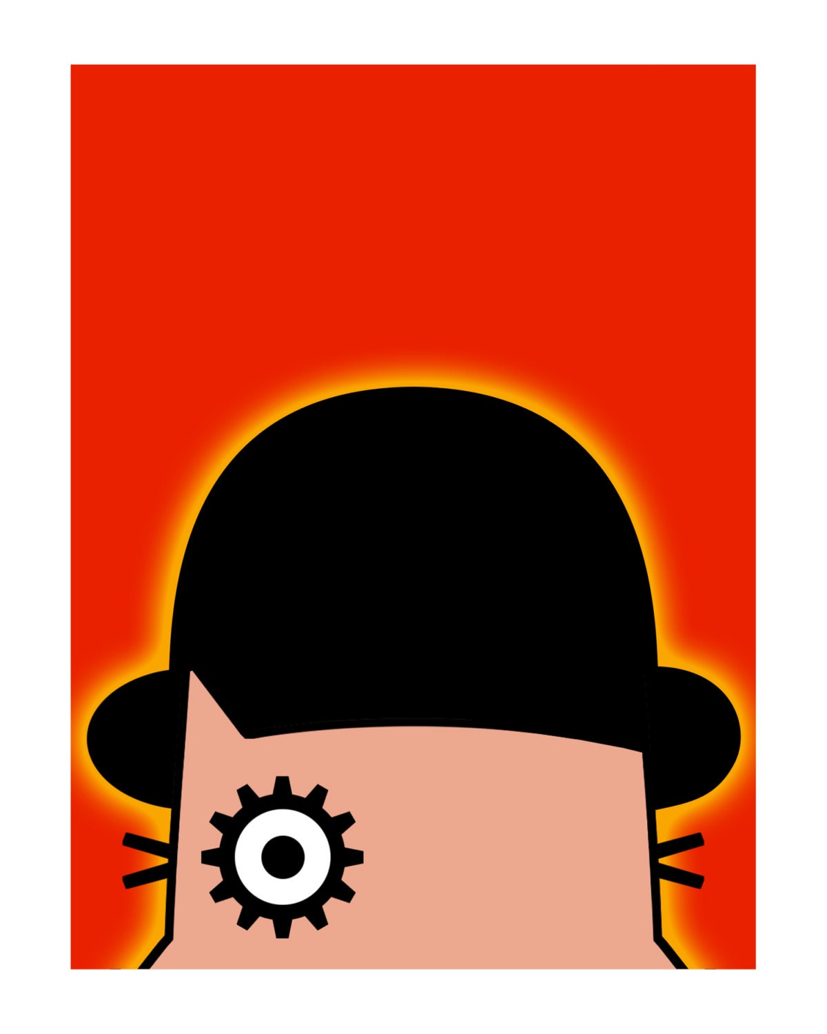 MovieCat - Catwork Orange - 8 x 10