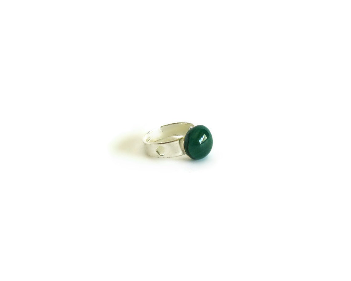Emerald Green Girl Ring