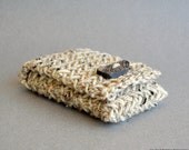 iPhone 5 Case in Oatmeal, Cell Phone Case, Android Case, Smartphone Case - Woodland Forest Horn Antlers Neutral - Graduation Gift