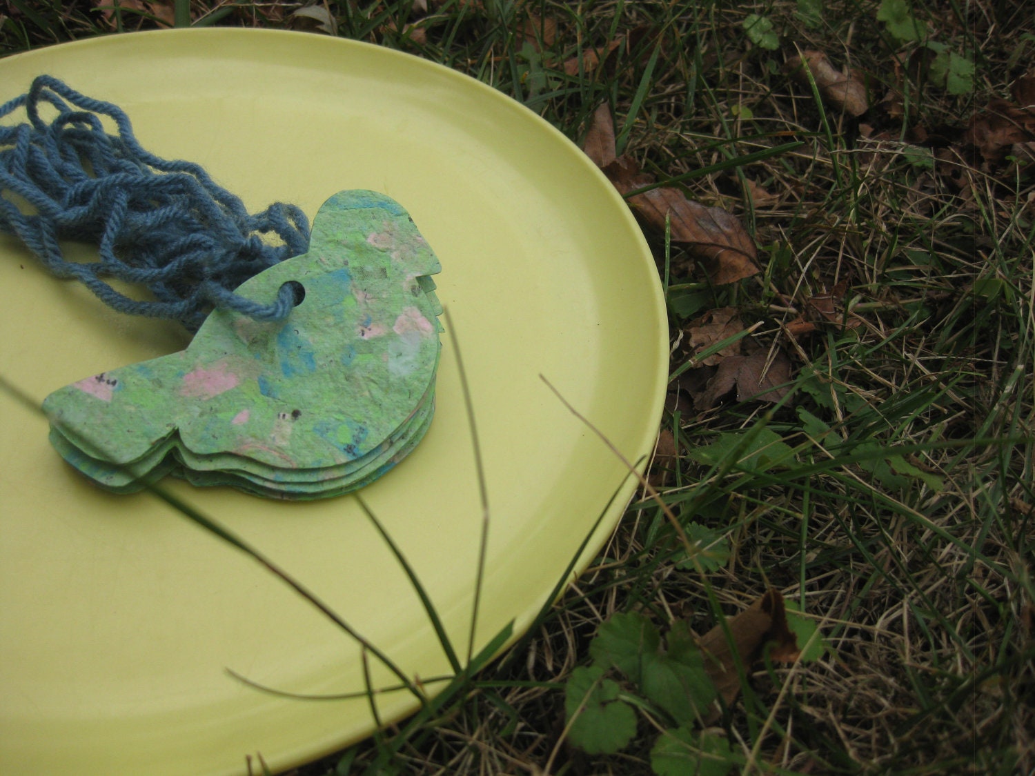 Recycled Bird Plantable Gift Tags