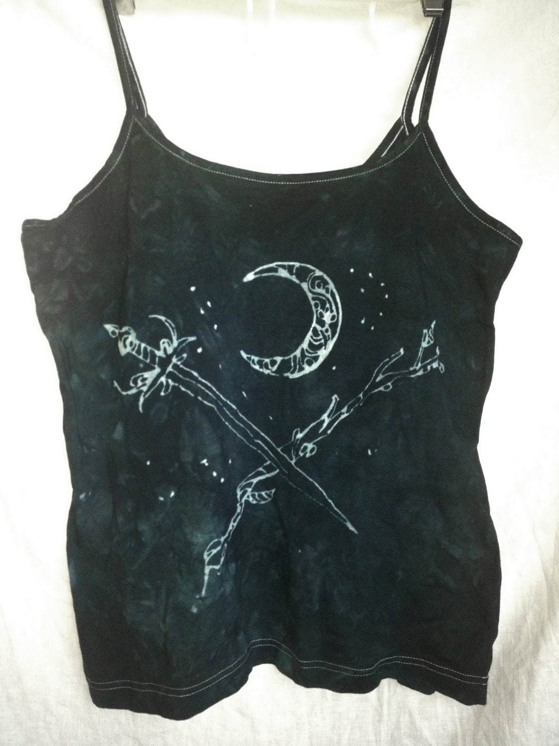 Sword Wand Moon // Plus Size Tank