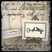 Bird Letter Custom Monogram Pillow  - Burlap Feed Sack Pillow