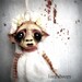 Weird Baby OOAK Art Doll Halloween Decoration Scary Demon Baby Karina Island of the MisFit Orphans