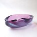 Mid Century Murano Alexandrite Art Glass Dish Seguso