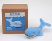 Whale Needle Felting Kit