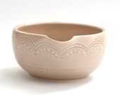Small Batter Bowl - Mixing Bowl - Stitch - Linen