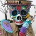RESERVED Celebrate Rejoice And Remember recycled found object mixed media