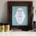Kitchen Measurement Conversion Art Print - Kitchen Art - 8 x 10 Hand Printed Silkscreen - Available in 4 Different Colors