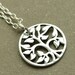 Sterling Silver Necklace, Tree of Life