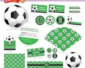 SOCCER Party - DELUXE Printable Package