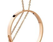 Inner Circle Necklace 108 in Rose Gold