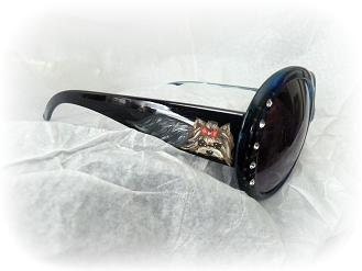 Custom Dog Breed Hand Painted  Sunglasses