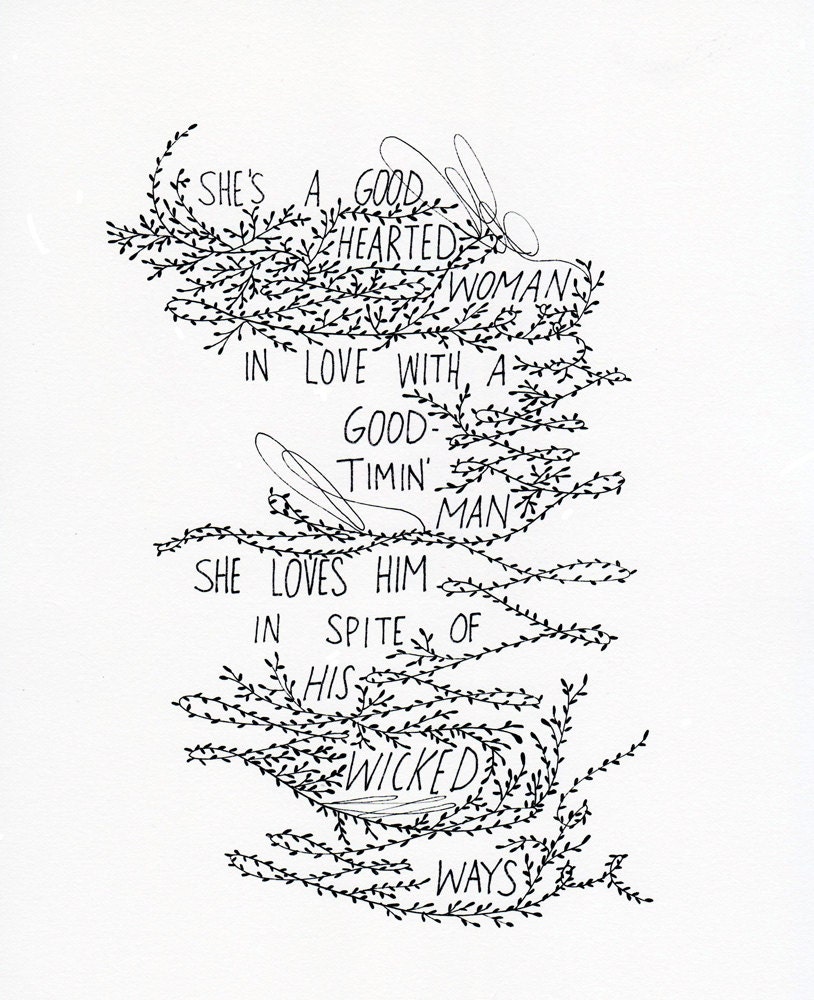 custom hand lettering hand drawn illustration, custom quotes, names, messages