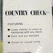 Vintage Bedspread Cotton Twin Size - Black and White Country Check - Atlas Hartley
