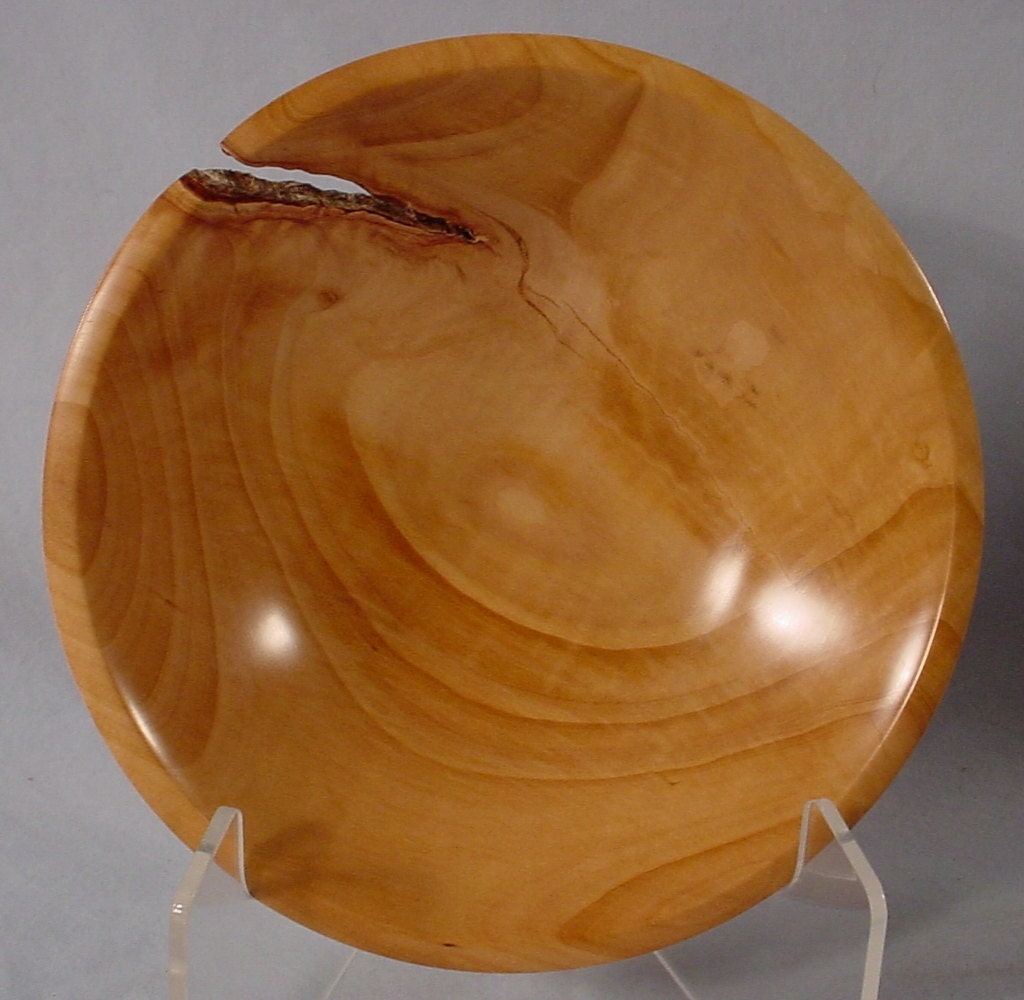 Texas Bradford Pear Wood Bowl Turned Wooden Bowl Art by NELSONWOOD