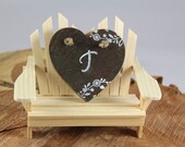 Double Adirondack Chair Cake Topper FREE SHIPPING