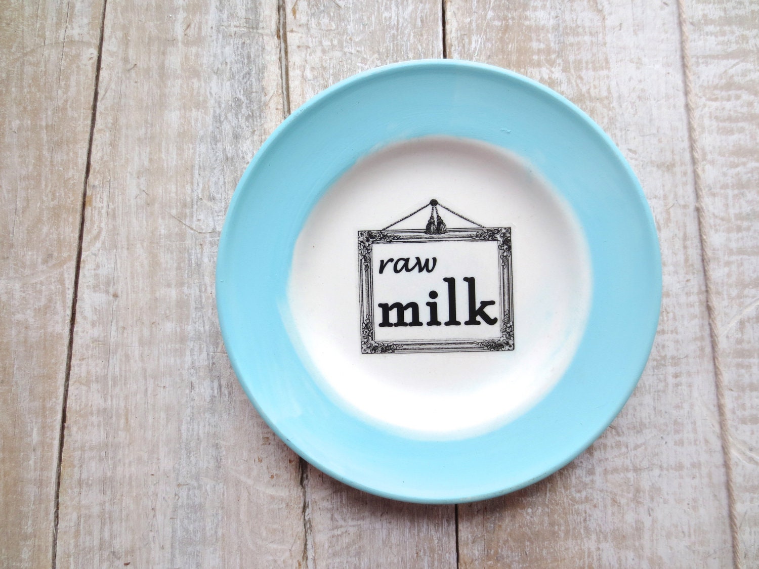 Milk Sign // Dairy Sign // Raw Milk Sign // Foodie // Blue Cottage Kitchen Wall Decor // Fresh Milk Sign // Eco Decor