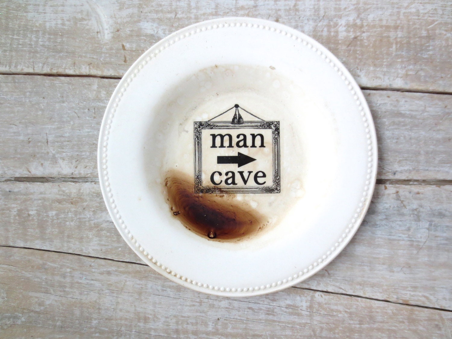 Man Cave Decor // Rustic  Man Cave Sign // Rustic Eco Friendly // Man Stuff // Man Decor // Wall Sign // Man Den - SweetMeas