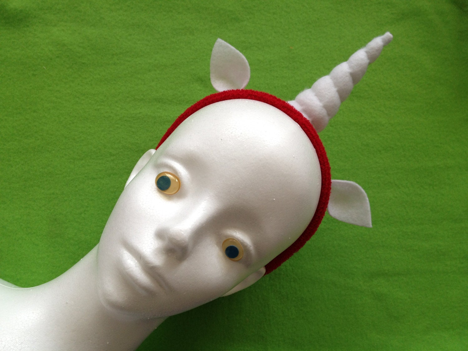Unicorn Horn Sweatband - Pick your color Fantasy Headband - Cosplay Accessory