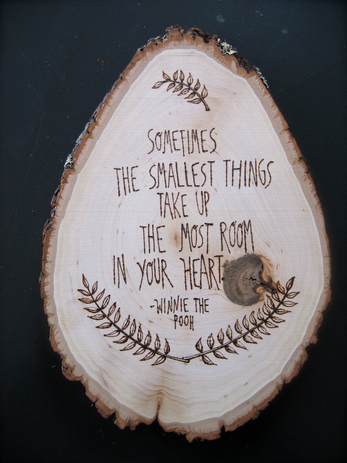 Custom Plaque for Nursery or Child's Room Laurel design