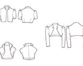 Custom Bolero Jackets---You Choose the Fabric and Style